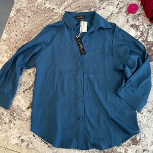 Velvet heart cold shoulder blouse